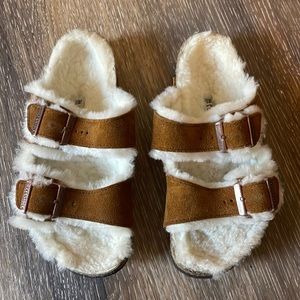 Kid’s Birkenstock Shearling Arizona